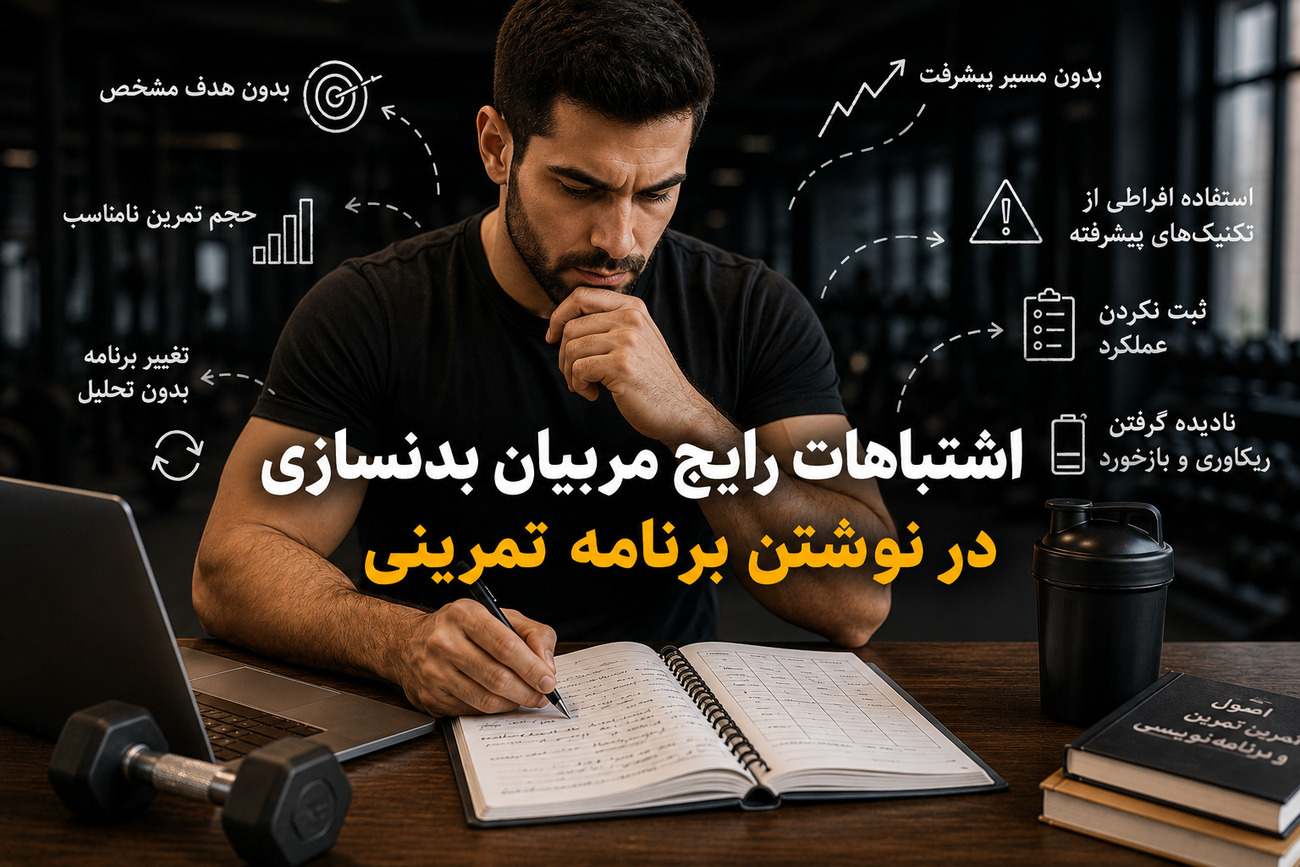 نوشتن برنامه تمرینی